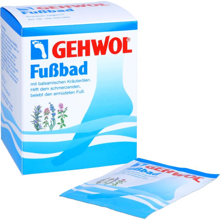 Produktbild Gehwol Fussbad 10 Beutel à 20g (Fussbad, 607.75 ml)