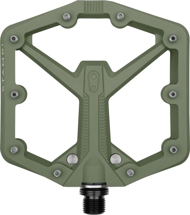 Produktbild Crankbrothers Stamp 1 Gen 2 Large Plattform-Pedal, green