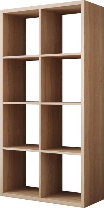 ADRK Furniture Bücherregal Cleo V (33 x 8 x 33 cm)