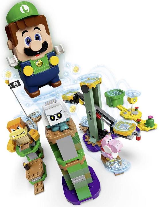 Actual product image LEGO Super Mario 71387 Adventures with Luigi starter set (71387, LEGO Super Mario, LEGO Rare Sets)