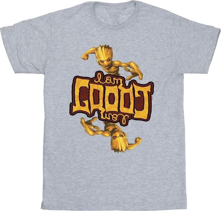 Immagine prodotto Guardians Of The Galaxy Groot Inverted Grain Maglietta Uomo (XXL)