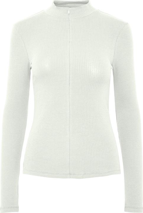 Pieces Pckitte Zip Ls T-Neck Top Noos Bc