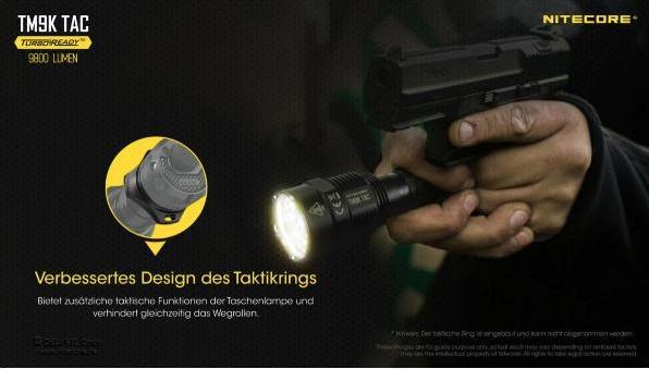 Immagine prodotto Nitecore TM9K TAC - 9800 lumen (12.50 cm, 9800 lm)