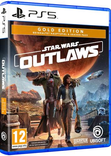 Actual product image Ubisoft SW Outlaws NSW2 Gold Edition SSK AT (Switch 2, DE)