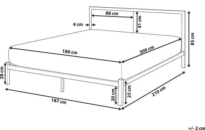 Actual product image Beliani Clamart (180 x 200 cm)