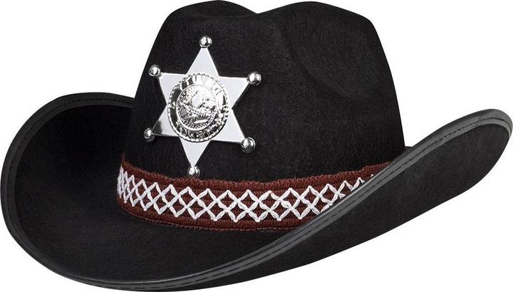 Produktbild Boland Kinder Sheriff Hut schwarz