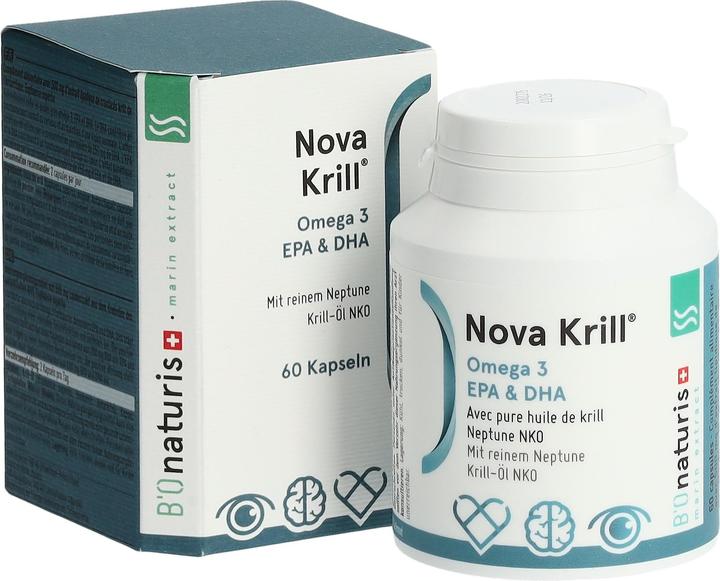 Immagine prodotto Novakrill Capsula di olio di krill 500 mg (60 Pezzo/i, Pillole, 70 g)