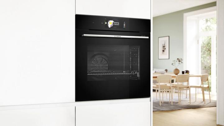Actual product image Bosch Hausgeräte Series 8, built-in oven, 60 x 60 cm, black, HBG778NB1