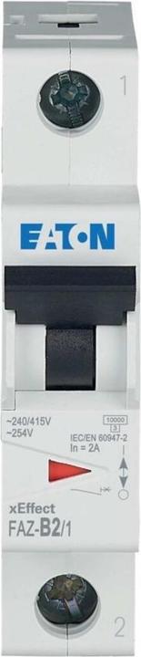 Produktbild Eaton Leitungsschutzschalter B 2A 1p FAZ-B2/1