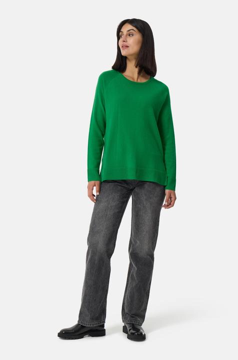 Produktbild Cash-Mere Kaschmir Rundhals Pullover mit Seitenschlitzen (XS)