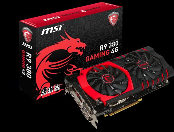 Produktbild MSI R9 380 Gaming 4G (4 GB)