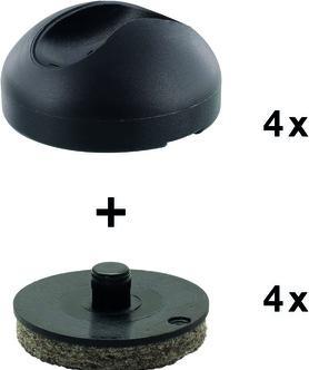 Produktbild Wagner System Möbelbeinschoner QuickClick für Möbel- und Tischfüsse Hairpin (1 Stück)