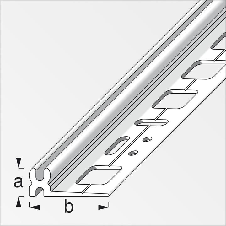 Produktbild Alfer clipstech®-Trägerprofil PVC 1m