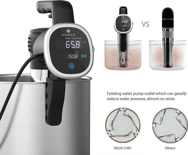 Image du produit La Vague Sous Vide Stick Cuiseur de précision (Prise UE)