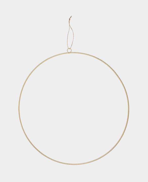 Image du produit Halbach Anneau métallique décoratif doré, ø 50 cm