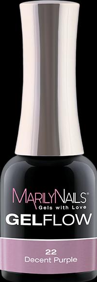 Image du produit Marily Nails GELFLOW - 22 Pourpre décent (Vernis semi-permanent)