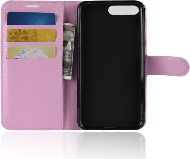 Actual product image MU Classic Litchi Leather Bookcover Series (Huawei Y6 (2018))