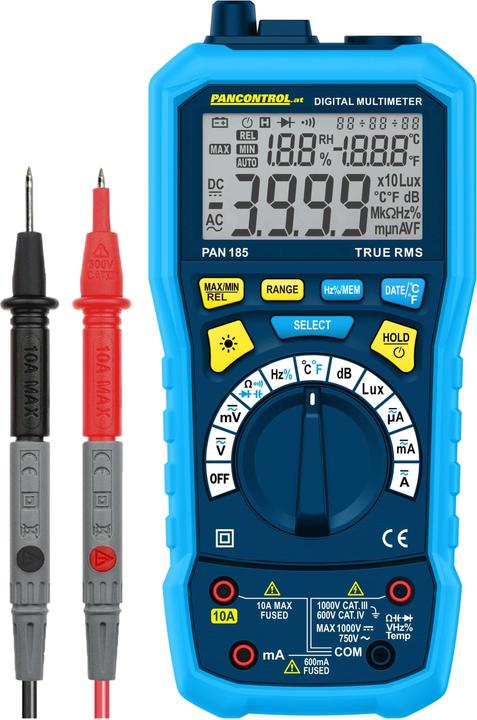 Immagine prodotto Pancontrol Misuratore multisensore PAN185 (CAT IV 600V, CAT III 1000V)