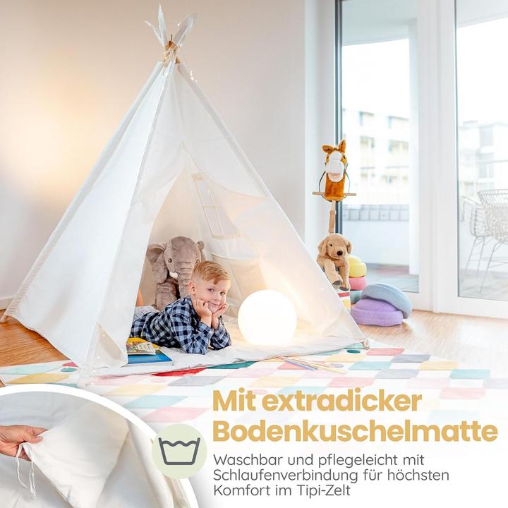 Actual product image AlrItho Gepolsterte Matte für Tipi Zelte
