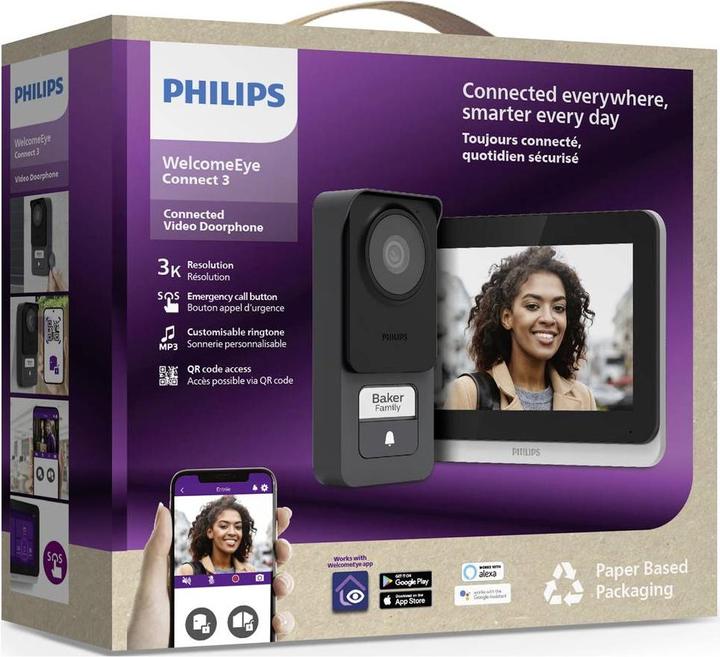 Immagine prodotto Philips Welcome Eye Connect 3 (WiFi)