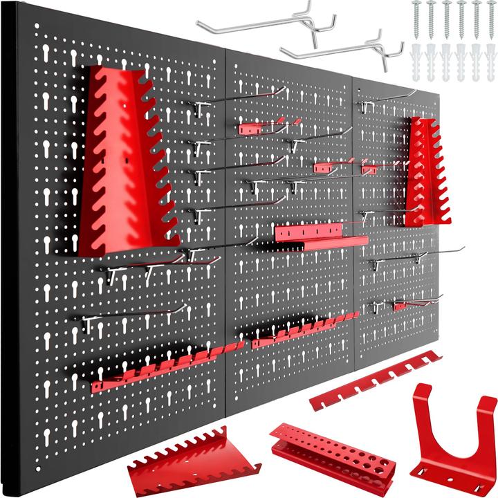 tectake Werkzeuglochwand