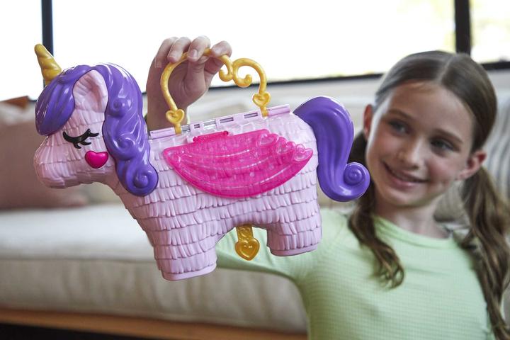 Actual product image Polly Pocket UNICORN PARTY Playset