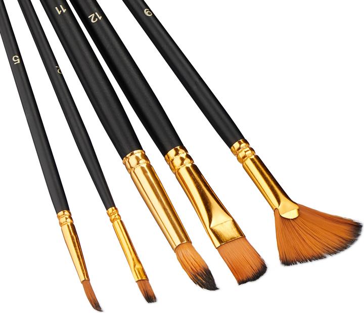Produktbild Relaxdays 25-tlg. Pinsel-Set (24 mm)