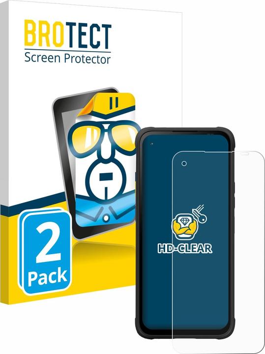 Produktbild BROTECT Schutzfolie Displayschutz Klar (2 Stück, ZTE Blade V6)