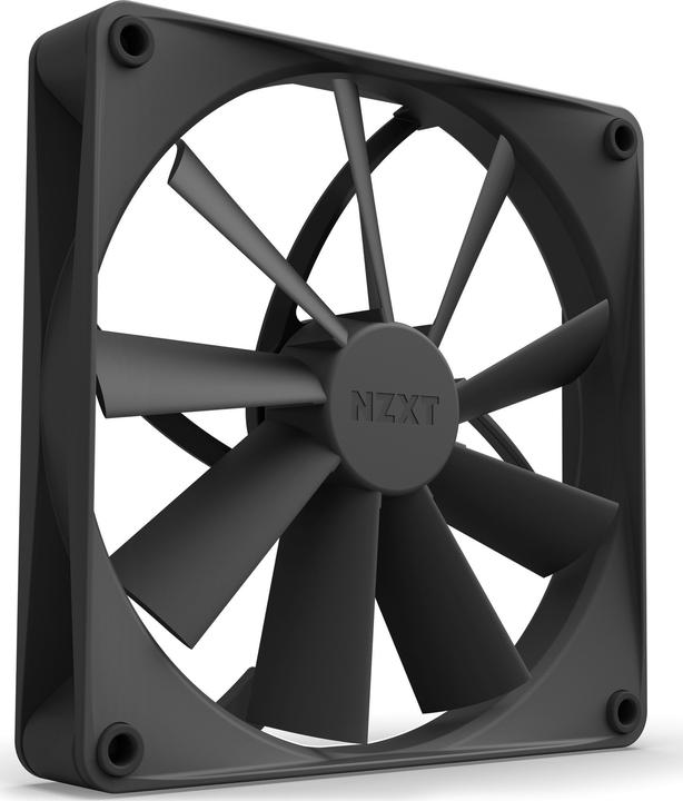 Image du produit NZXT F140Q Boîtier de l'ordinateur Ventilateur 14 cm noir 1 pièce(s) (140 mm, 1 x)