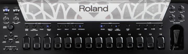 Actual product image Roland FR-8X BK V-Accordion piano zwart