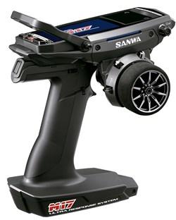 Sanwa M17 4-channel transmitter incl. RX-493 receiver