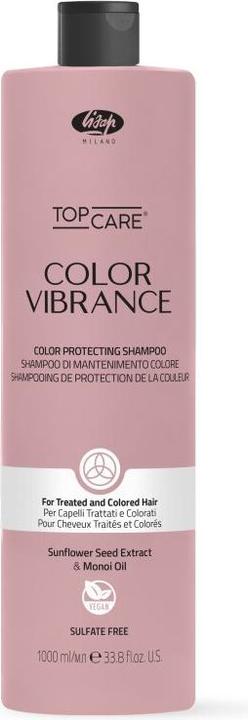 Actual product image Lisap COLOR VIBRANCE Shampoo 1000 ml (1000 ml, Liquid shampoo)