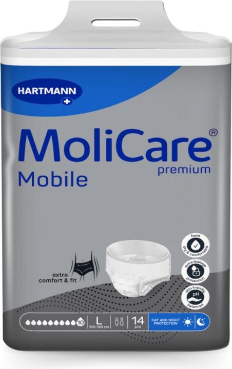 Produktbild MoliCare Mobile 10 Inkontinenz Pants (14 x, XL)