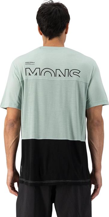 Actual product image Mons Royale Camo Merino Shift T-Shirt (L)