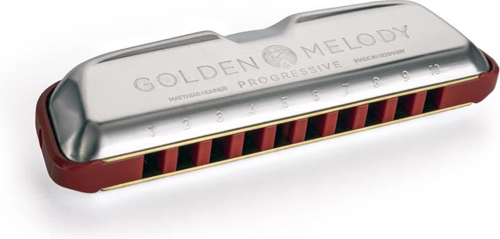 Produktbild Hohner Golden Melody Progressive F-major (Mundharmonika, Diatonisch, F-Dur)