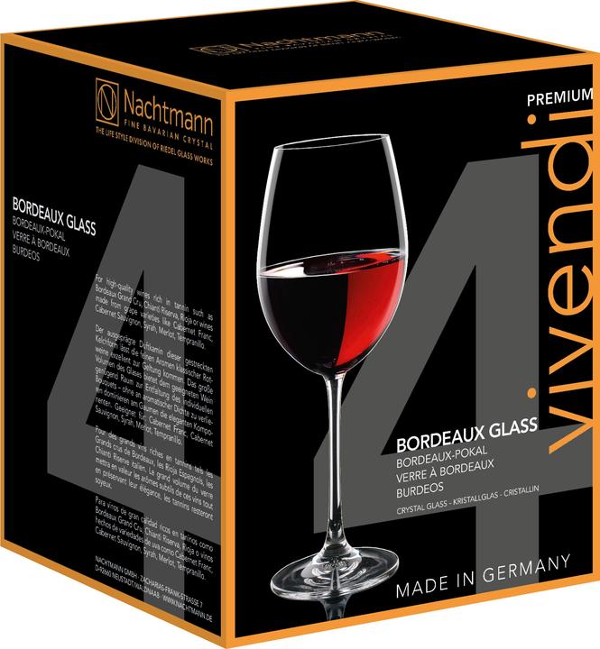 Produktbild Nachtmann Vivendi Bordeaux Pokal Rotweinglas (76.30 cl, 1 Gläser, Weissweingläser, Rotweingläser)