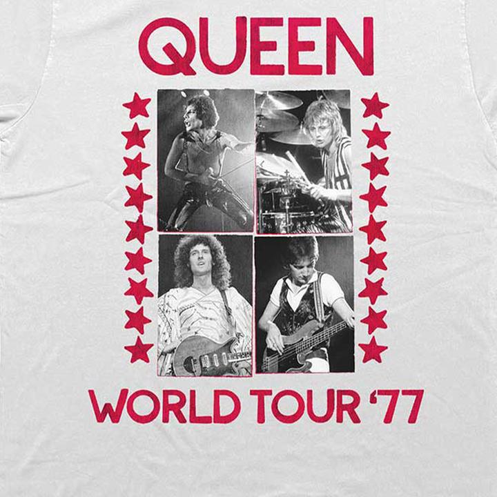 Image du produit Queen - T-shirt WORLD TOUR '77 - Adulte (XXL)