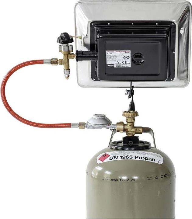Productafbeelding Rothenberger Eco Gasheizstrahler 4,2 kW - Silber (35984) (4200 W)