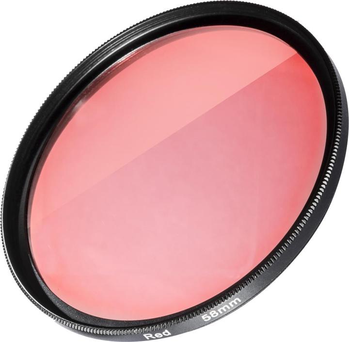 mantona Filter Rot 58mm (58 mm, Effekt Filter)
