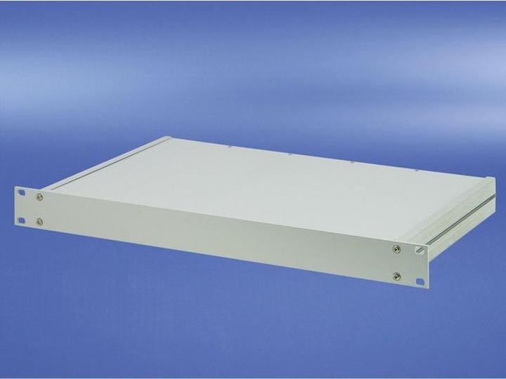 Actual product image Schroff 19" complete slide-in unit made of aluminium, top and bottom panels closed - M