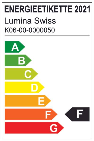 Energie-Label Lumina Swiss LED Strip (Warmweiss, 500 cm, Indoor)