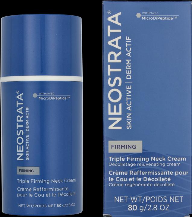 NeoStrata Skin Active Triple Firming Neck Cream Anti-Aging Moisturizer mit MicroDiPeptide229 80g Ne (80 ml)