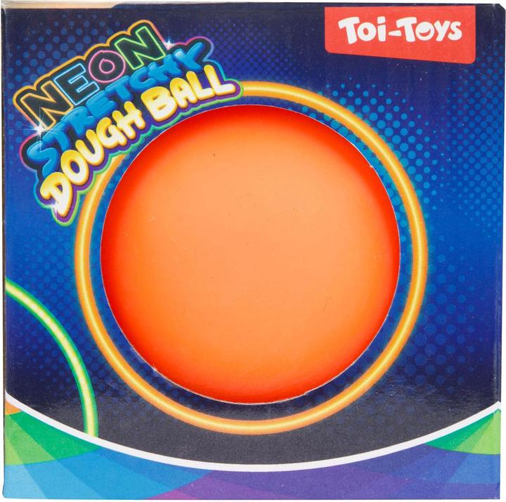 Toi-Toys Fun neon modelling ball, 10cm