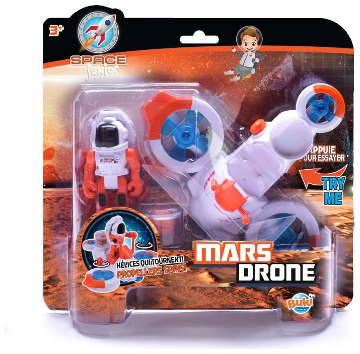 Buki France Junior Space - Astronaut Figure with Martian Drone for 3+ Years 63152