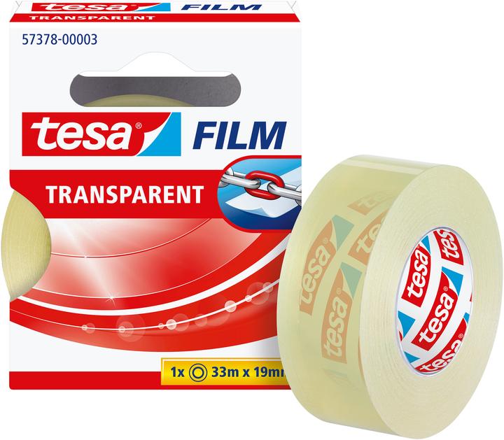 tesa tesafilm 1x TRANSPARENT Klebeband (19 mm)