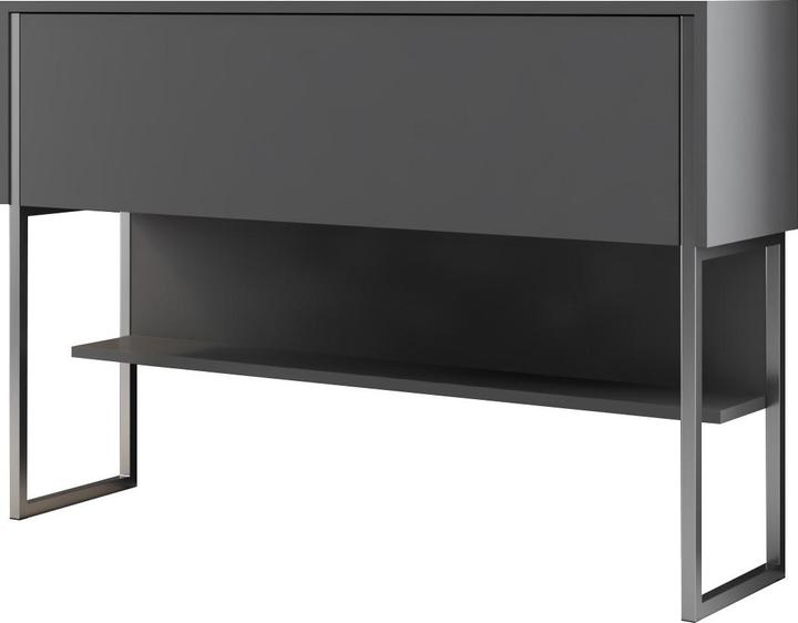 Silber und Anthrazit
