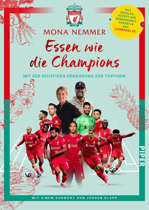 Produktbild Essen wie die Champions (Deutsch, Mona Nemmer, Liverpool FC, Cornelia Stoll, 2022)