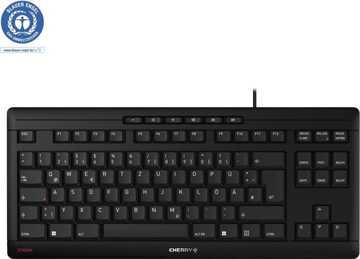 Produktbild CHERRY Stream Keyboard TKL (DE, Kabelgebunden)