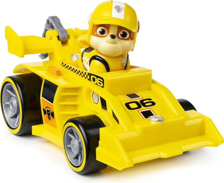 Produktbild Spin Master Rubbles Race & Go Deluxe Basis Fahrzeug mit Figur (Ready, Race, Rescue)