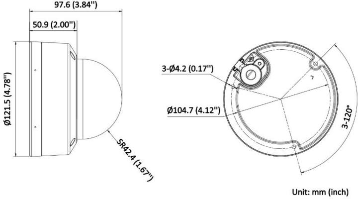 Immagine prodotto Hikvision HKVISION DS-2CD2343G2-LI2U TELECAMERA IP (2 8 mm)